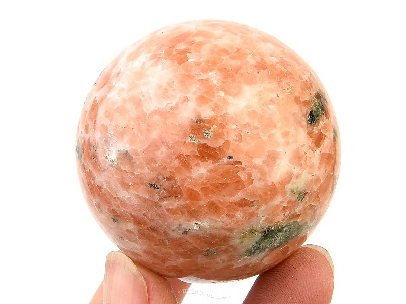 Kalcit oranžový hladká koule (160g)