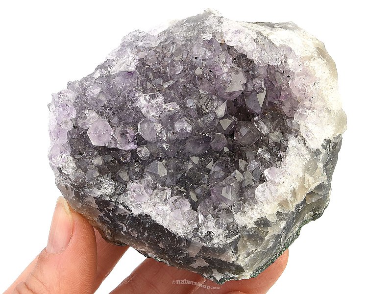 Amethyst druse with crystals 353g Brazil