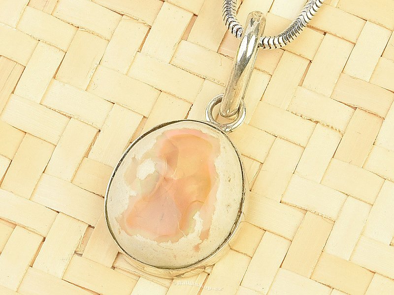 Precious opal pendant Ag 925/1000 (2,6g)