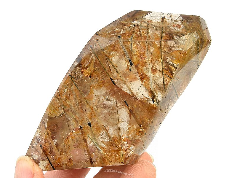 Cut smoky with inclusions 213g (Madagascar)