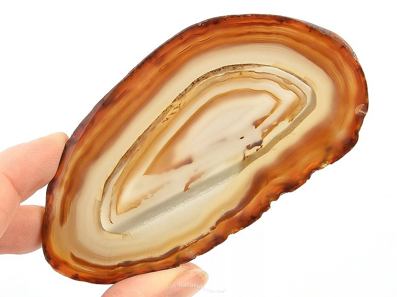 Natural agate slice from Brazil (60g)