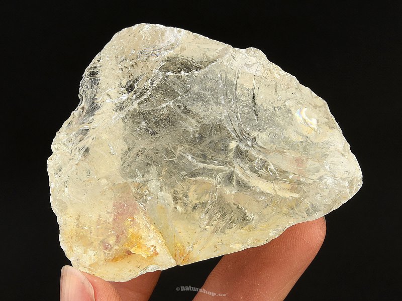 Raw stone crystal 124g