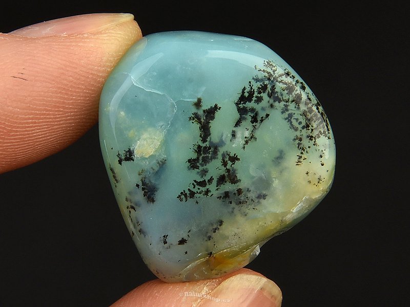 Modrý opál s dendrity (Peru) 6,49g