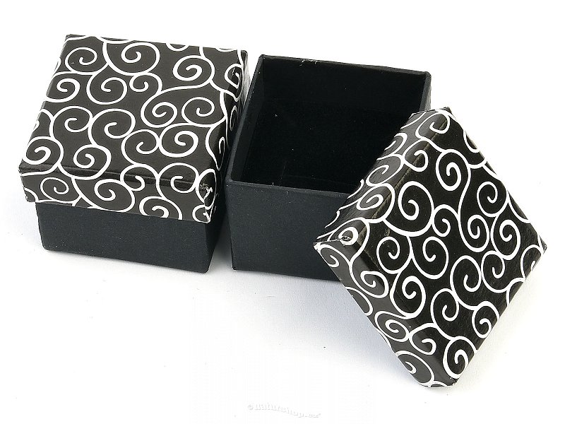 Gift box black 4x4cm