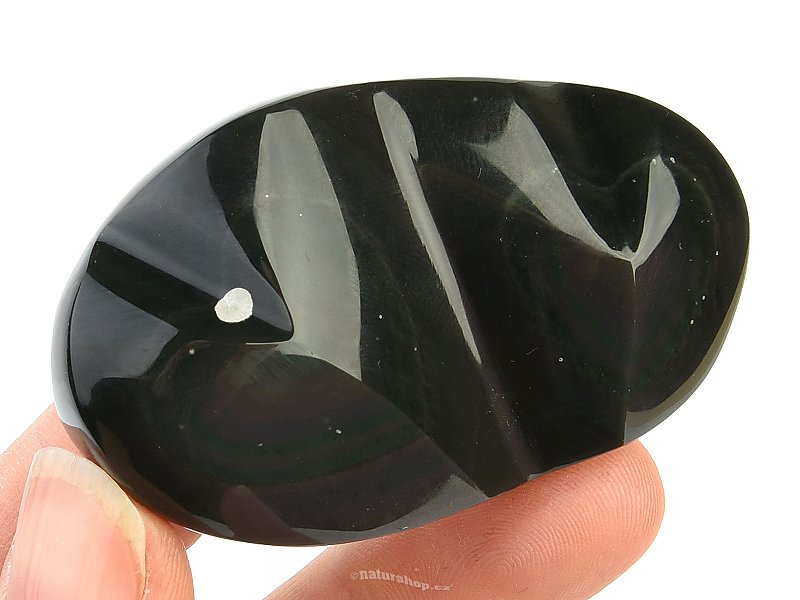 Rainbow heart obsidian (Mexico) 41g - discount