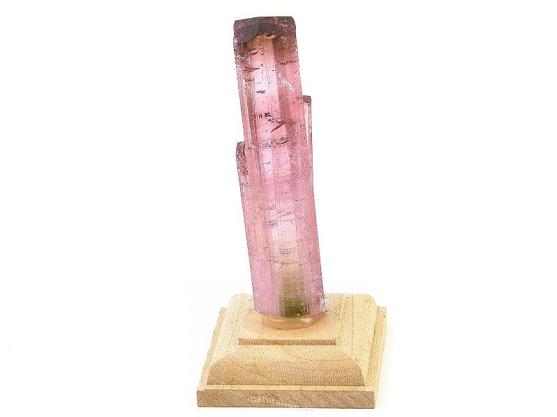 Tourmaline melon crystal on a stand (27.9g)
