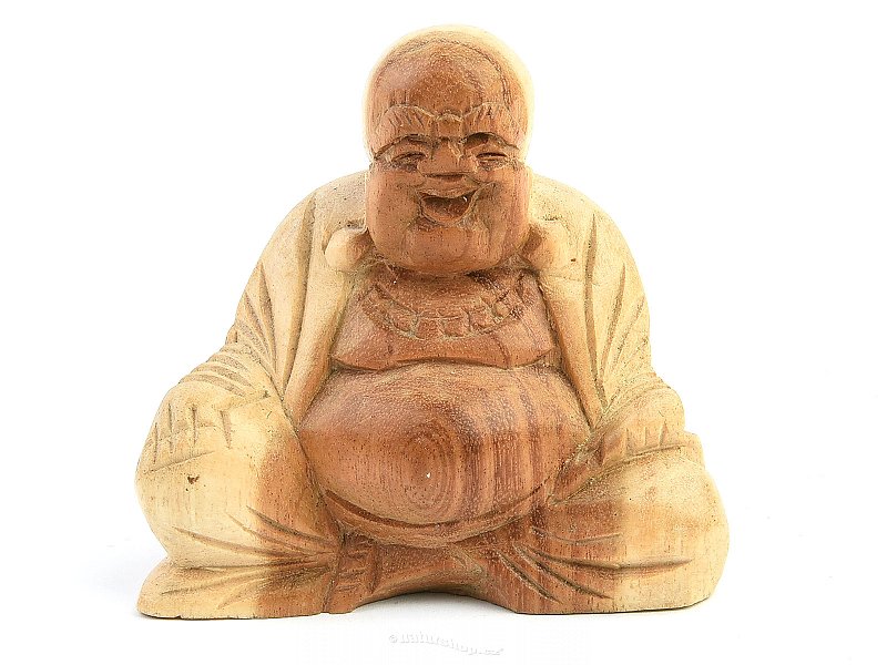 Malý buddha řezba 8cm