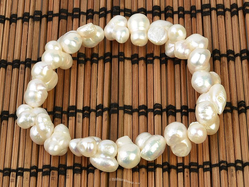 Pearls irregular bracelet (approx. 15mm)
