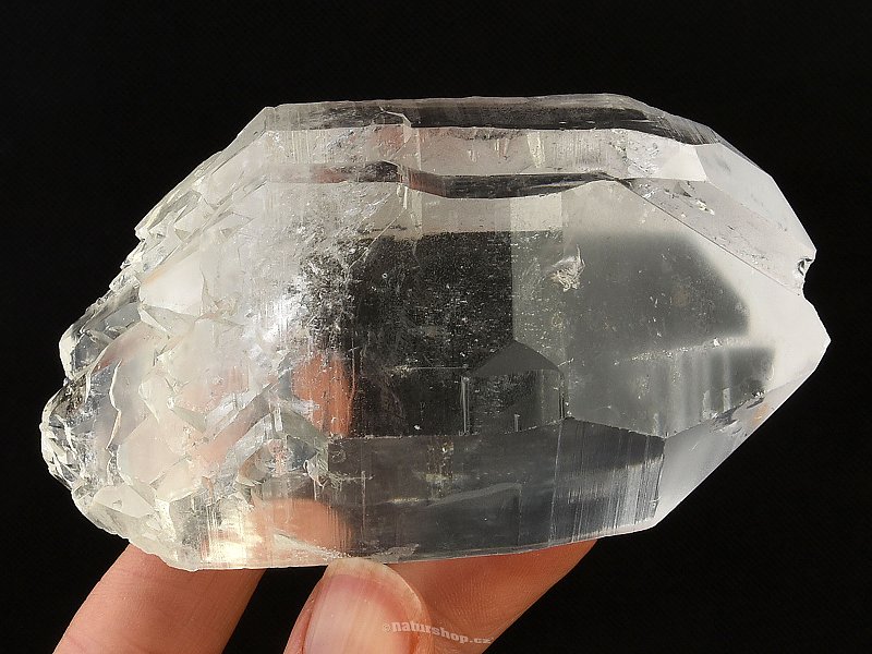 Laser křišťál oboustranný krystal z Brazílie (318g)