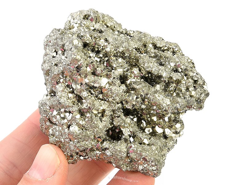 Drusen pyrite with crystals 320g