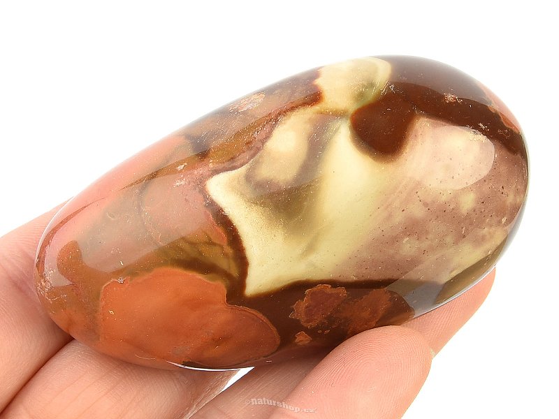 Jasper variegated smooth stone (108g)