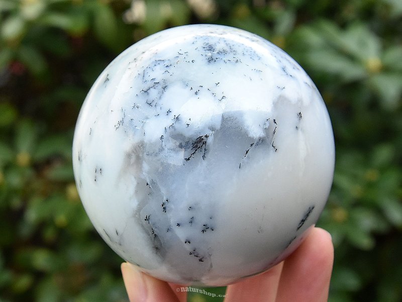 Dendritic opal balls 607g