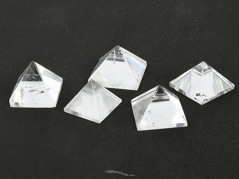 Crystal pyramid smaller