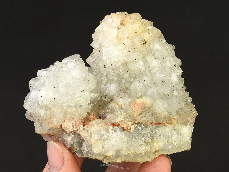Zeolite MM quartz druse from India (278g)