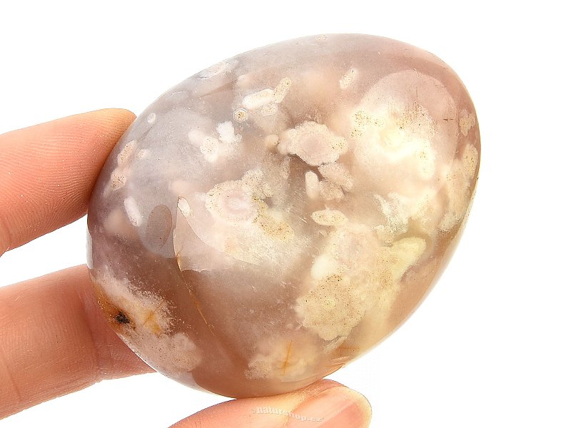 Smooth pink agate 109g