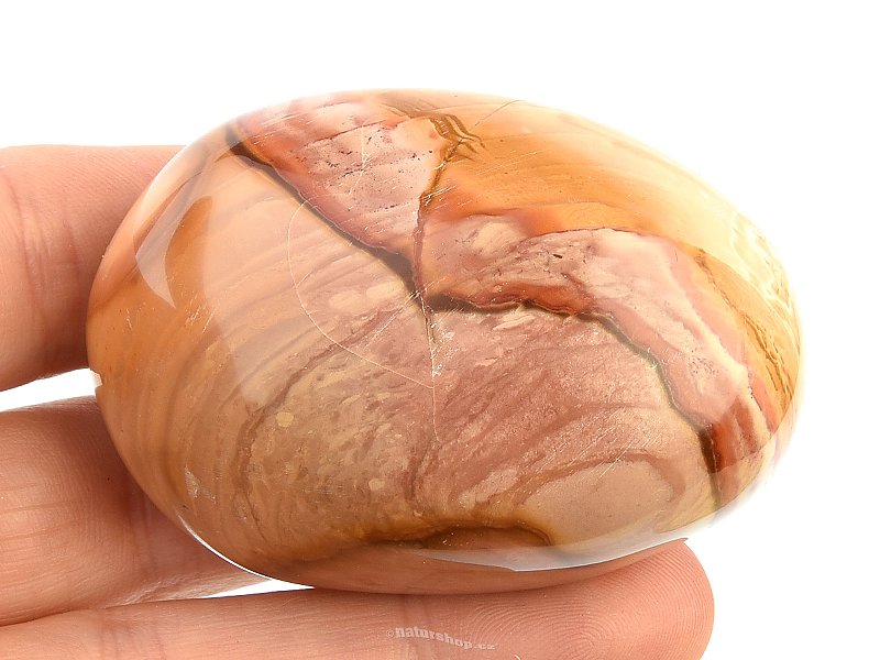 Jasper variegated smooth stone (116g)