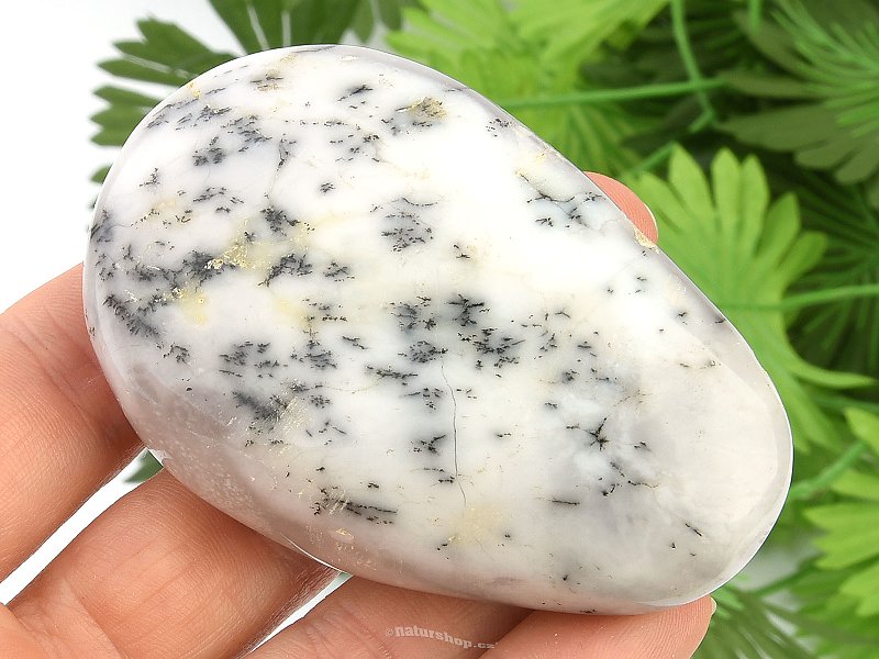 Smooth dendritic opal 112g