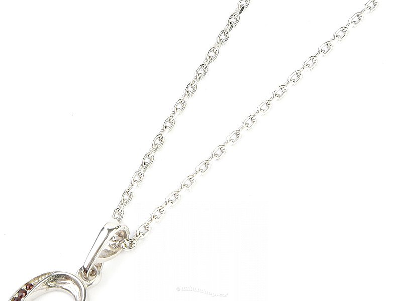 Silver chain 60cm Ag 925/1000 + Rh (approx. 6g)