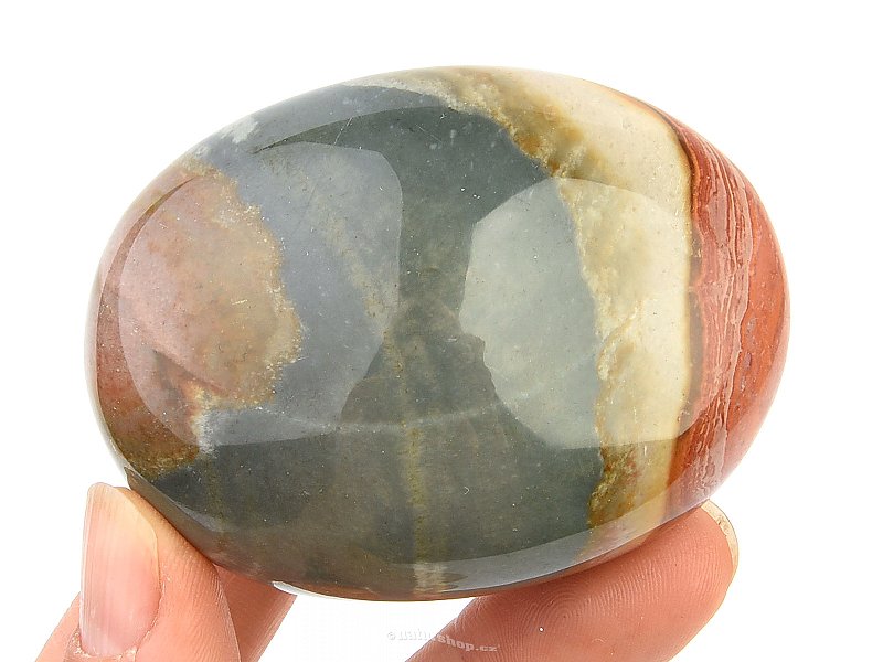 Variegated jasper polished stone (160g)