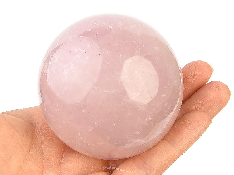 Rosequartz balls 418g Ø 67mm