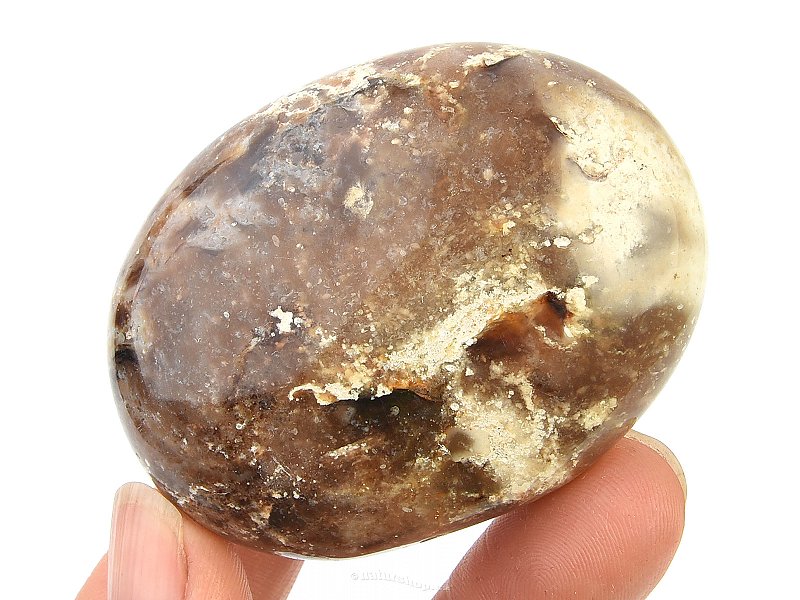 Tmavý opál hladký kámen (89g)