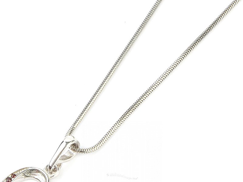 Silver chain 60cm Ag 925/1000 + Rh (approx. 4,5g)
