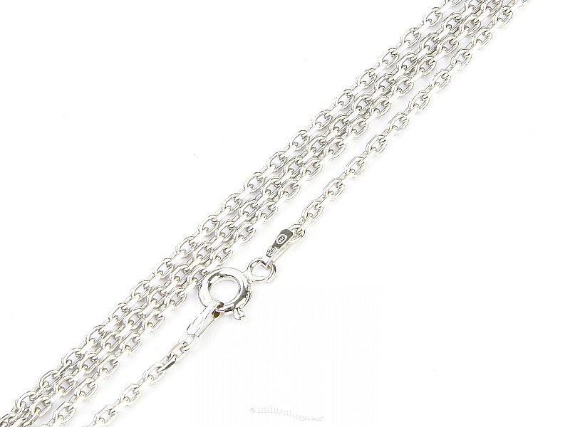 Silver chain 45cm Ag 925/1000 + Rh (approx. 4.6g)