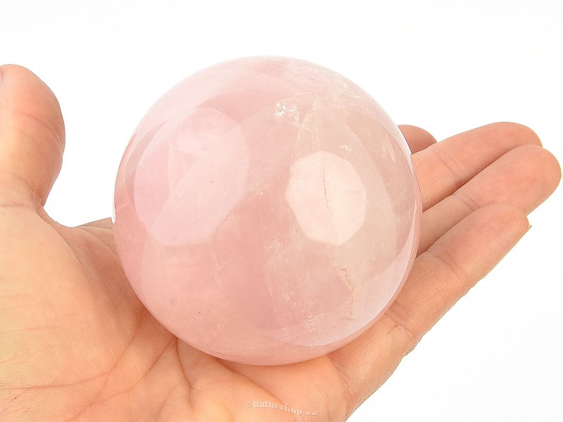 Rosequartz balls 385g Ø 65mm