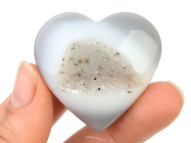Heart with agate cavity 30g