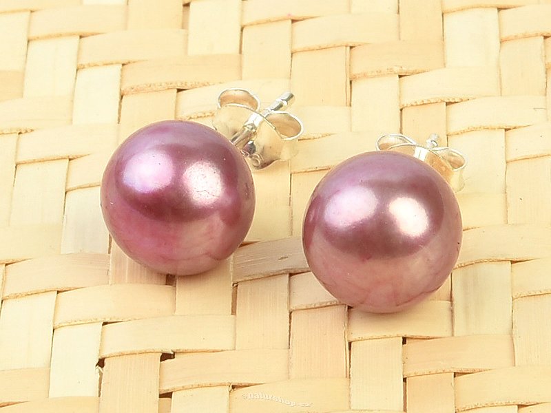 River pearl earrings Ag 925/1000 purse