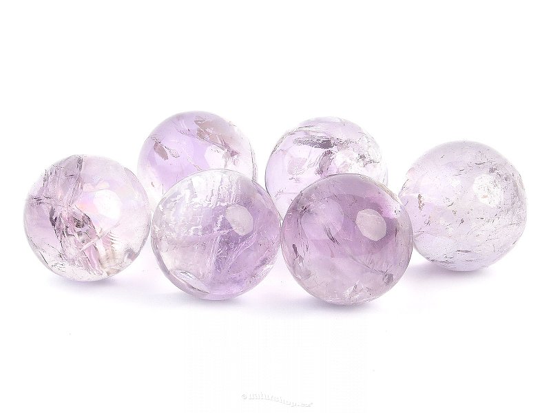 Smooth amethyst ball extra quality approx. 25mm