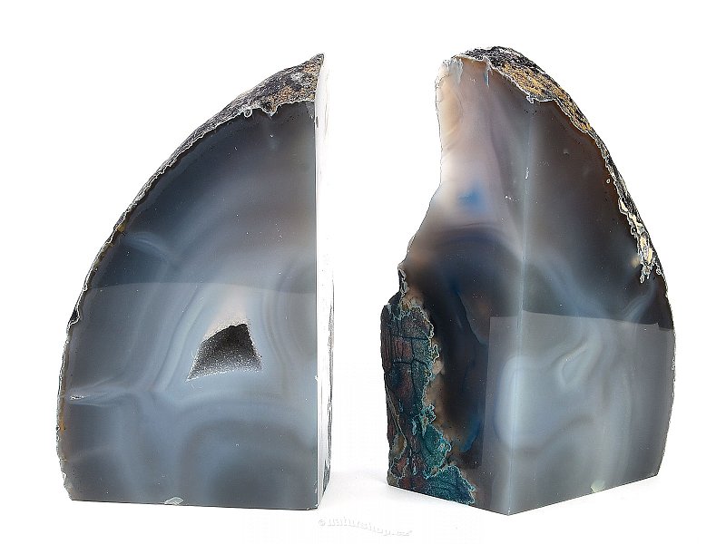 Agate bookends 2001g