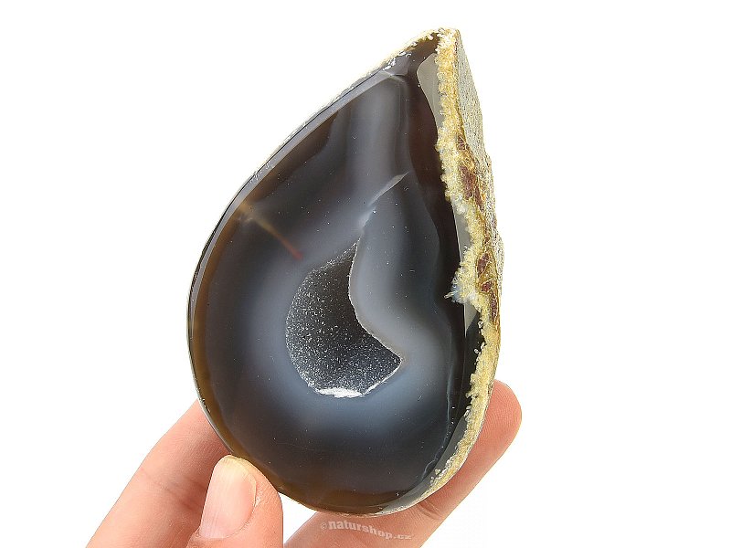 Agate Geode with Cavity (209g)