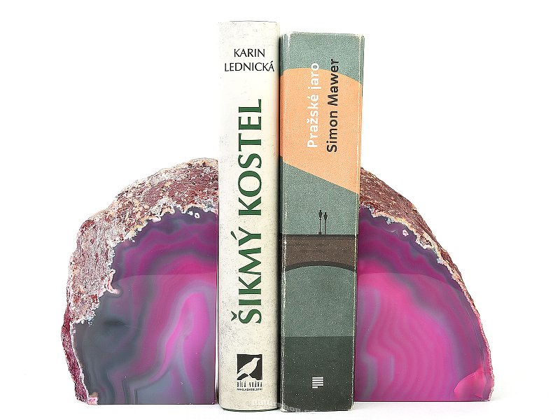 Agate bookends 2102g