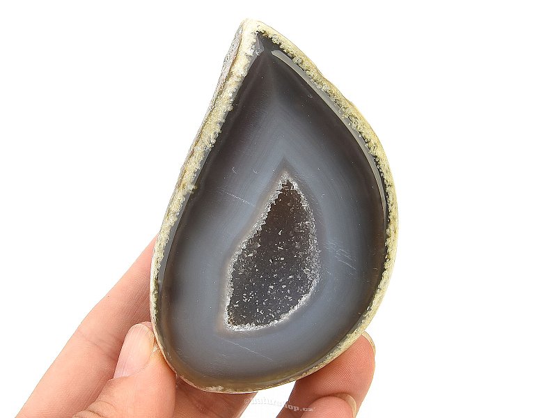 Agate geode with cavity 176g