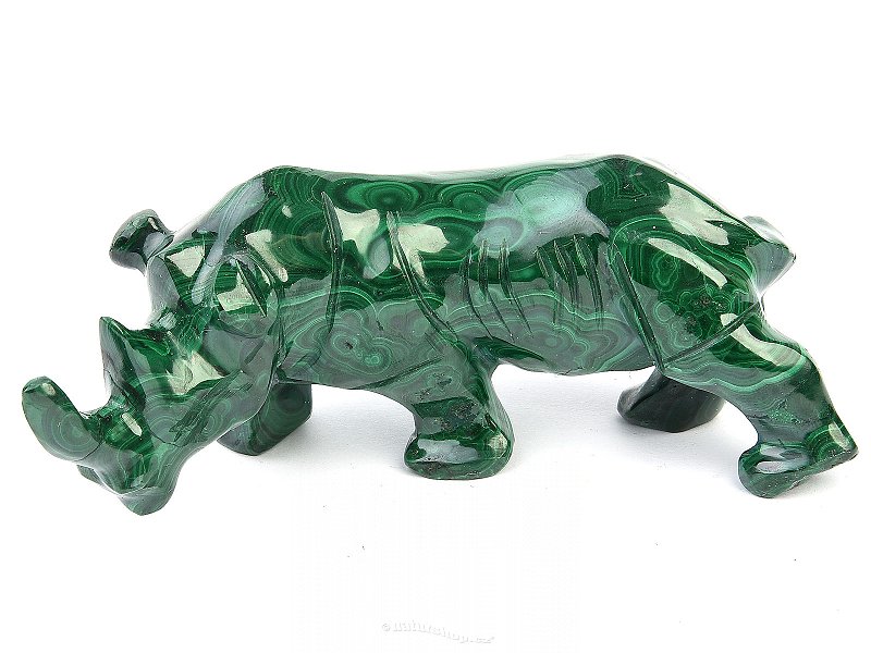 Rhino from malachite 233g
