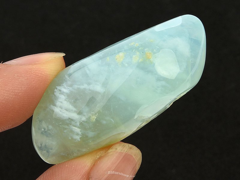 Modrý opál s dendrity leštěný (Peru) 13,9 g