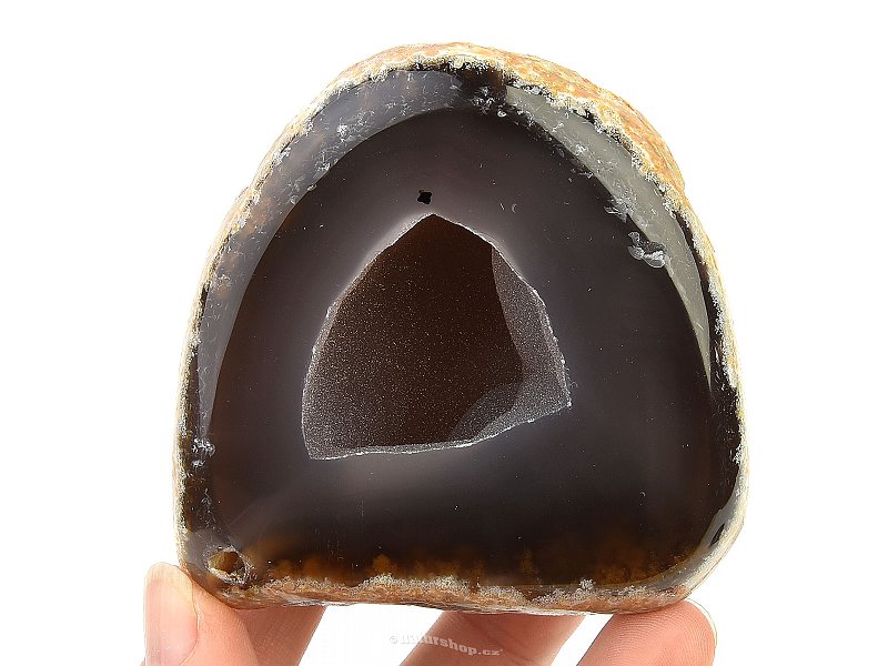 Agate geode with cavity 266 g