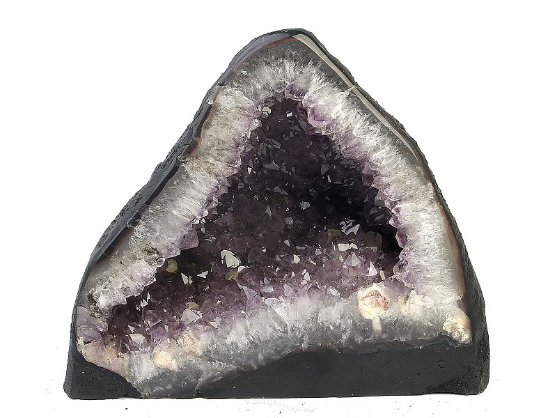 Decorative amethyst geode from Brazil 8603g