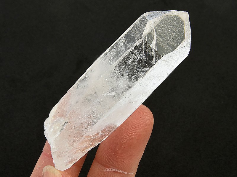 Lemurský křišťál přírodní krystal 51g
