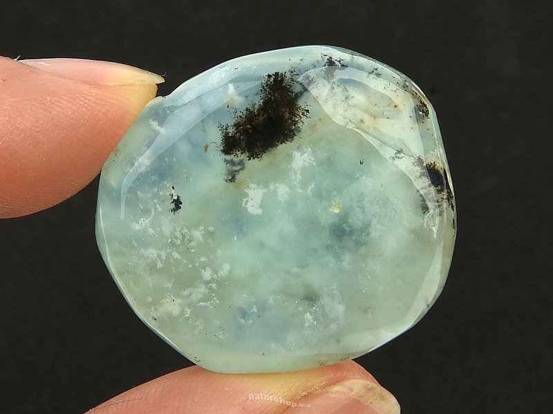 Blue opal with dendrites polished (Peru) 11.1 g