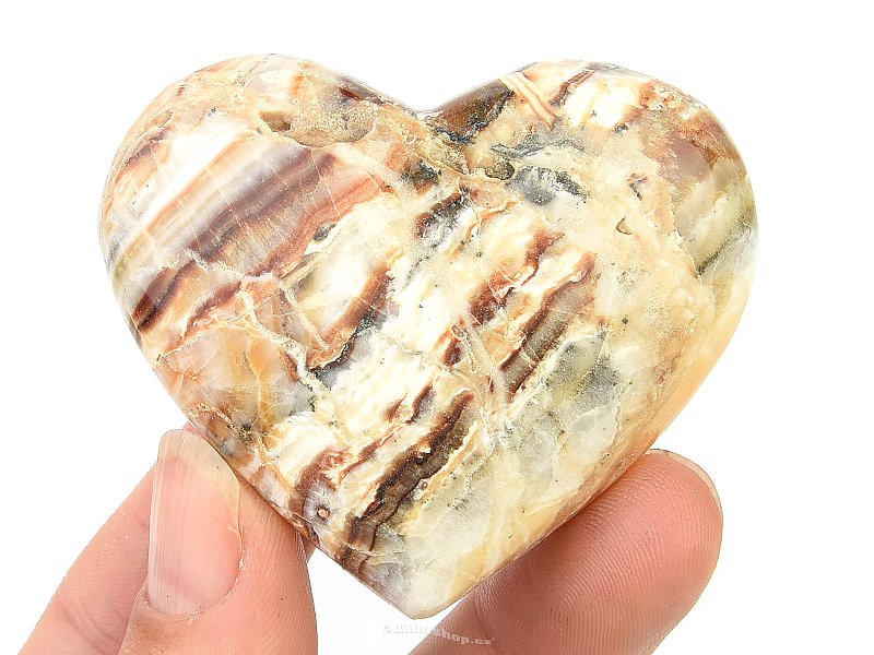 Heart Striped Aragonite (Pakistan) 91g