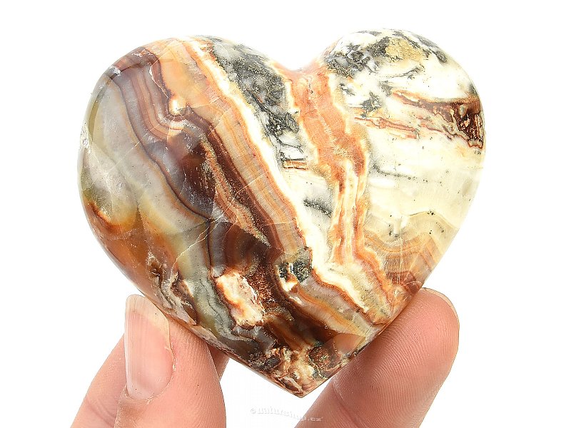 Heart Striped Aragonite (Pakistan) 124g