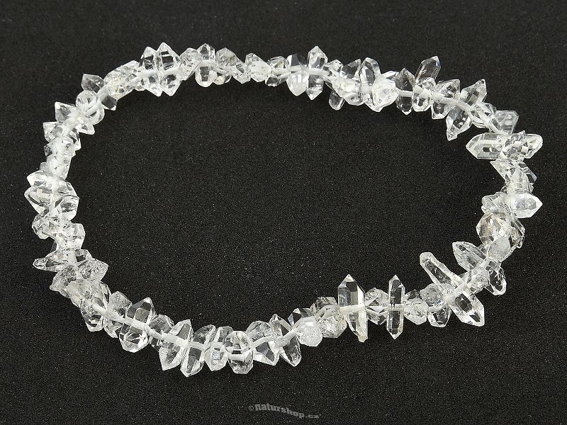 Herkimer crystal larger bracelet