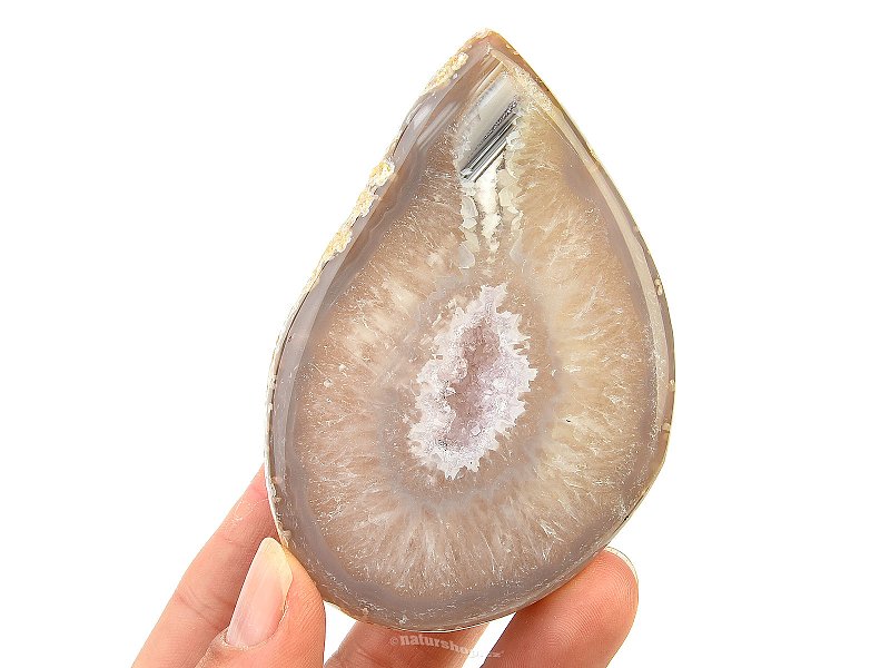 Agate geode with cavity 220 g