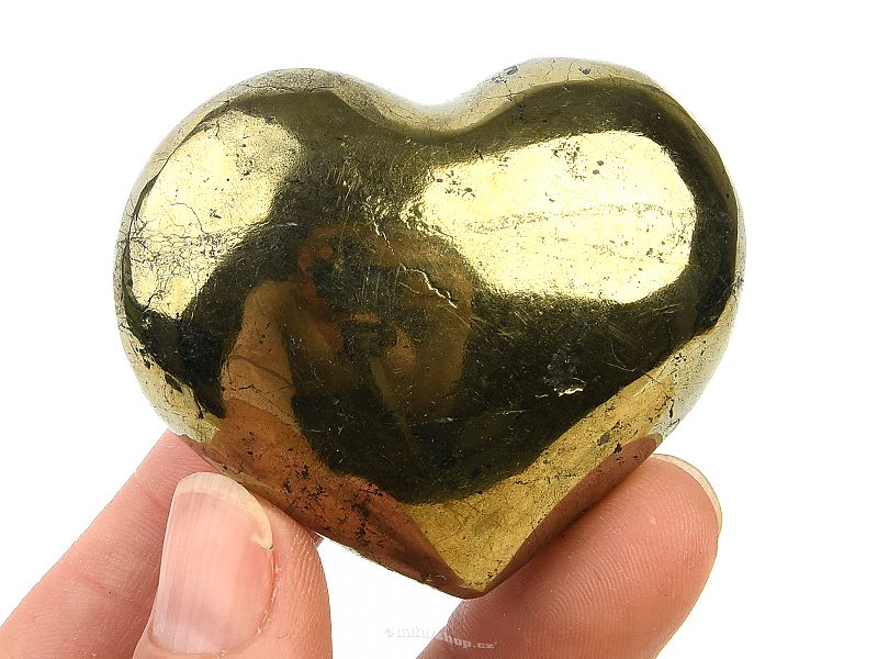 Heart chalcopyrite (Peru) 107 g
