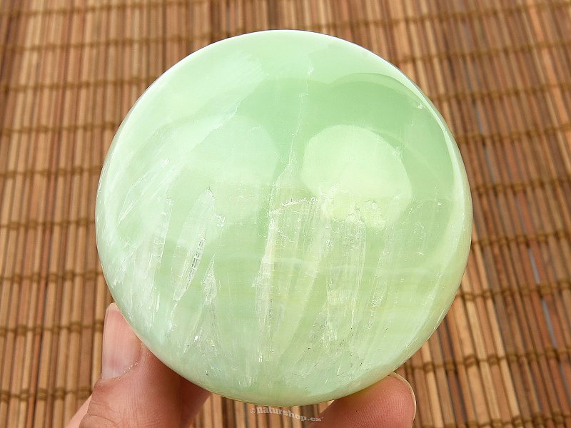 Pistachio calcite ball Pakistan Ø67mm