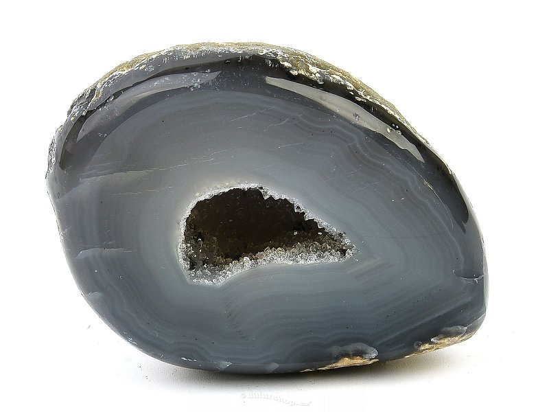 Agate geode with cavity 219 g