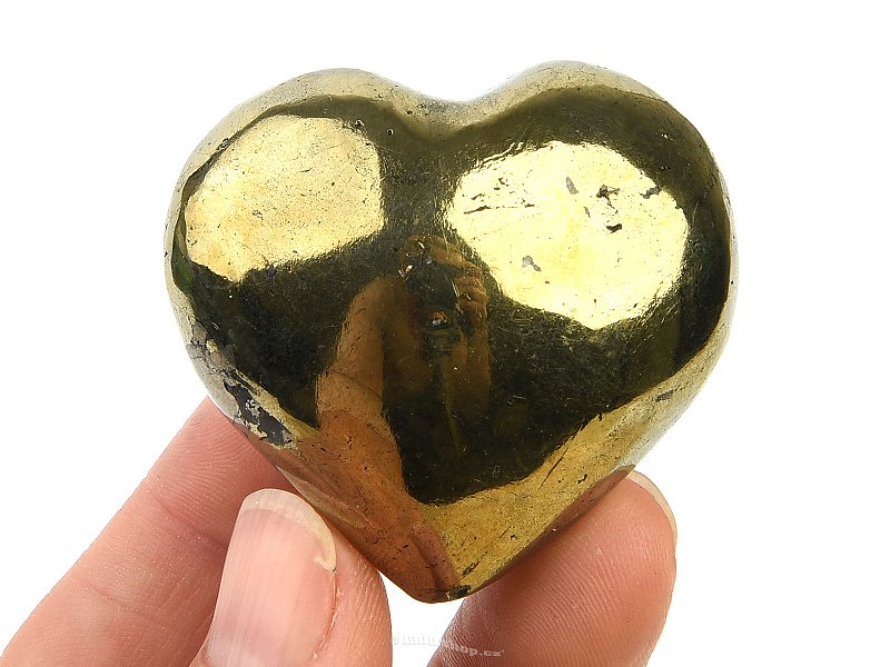 Chalcopyrite heart from Peru 88 g