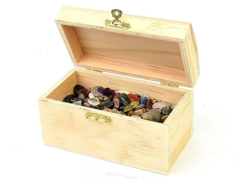 A treasure chest of precious stones